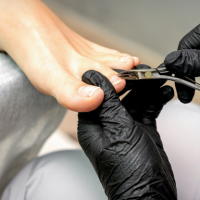 Cuticle cutting, shaping, and regular polish